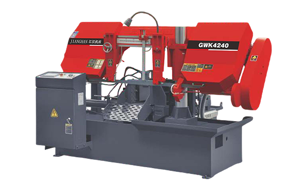 长安镇GWK4240数控双柱卧式带锯床