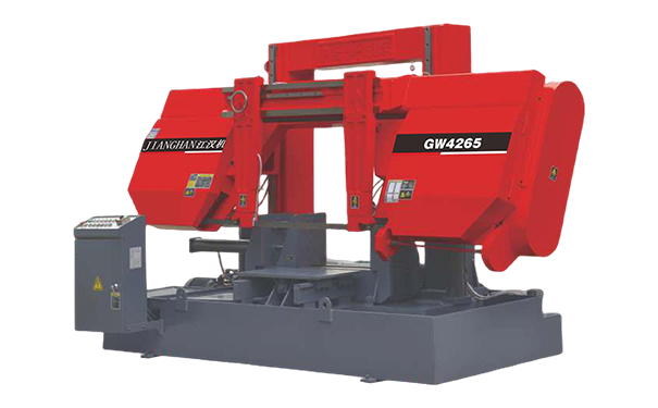 长安镇GW4265双柱龙门卧式带锯床