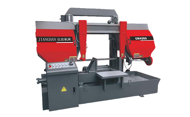 长安镇GW4260双柱龙门卧式带锯床