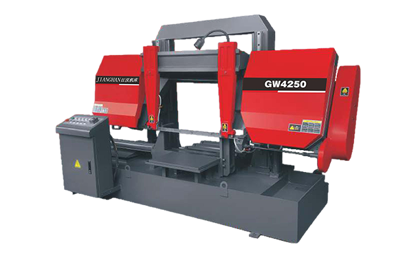 长安镇GW4250双柱龙门卧式带锯床