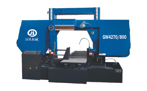长安镇GW4270/800双柱龙门卧式带锯床